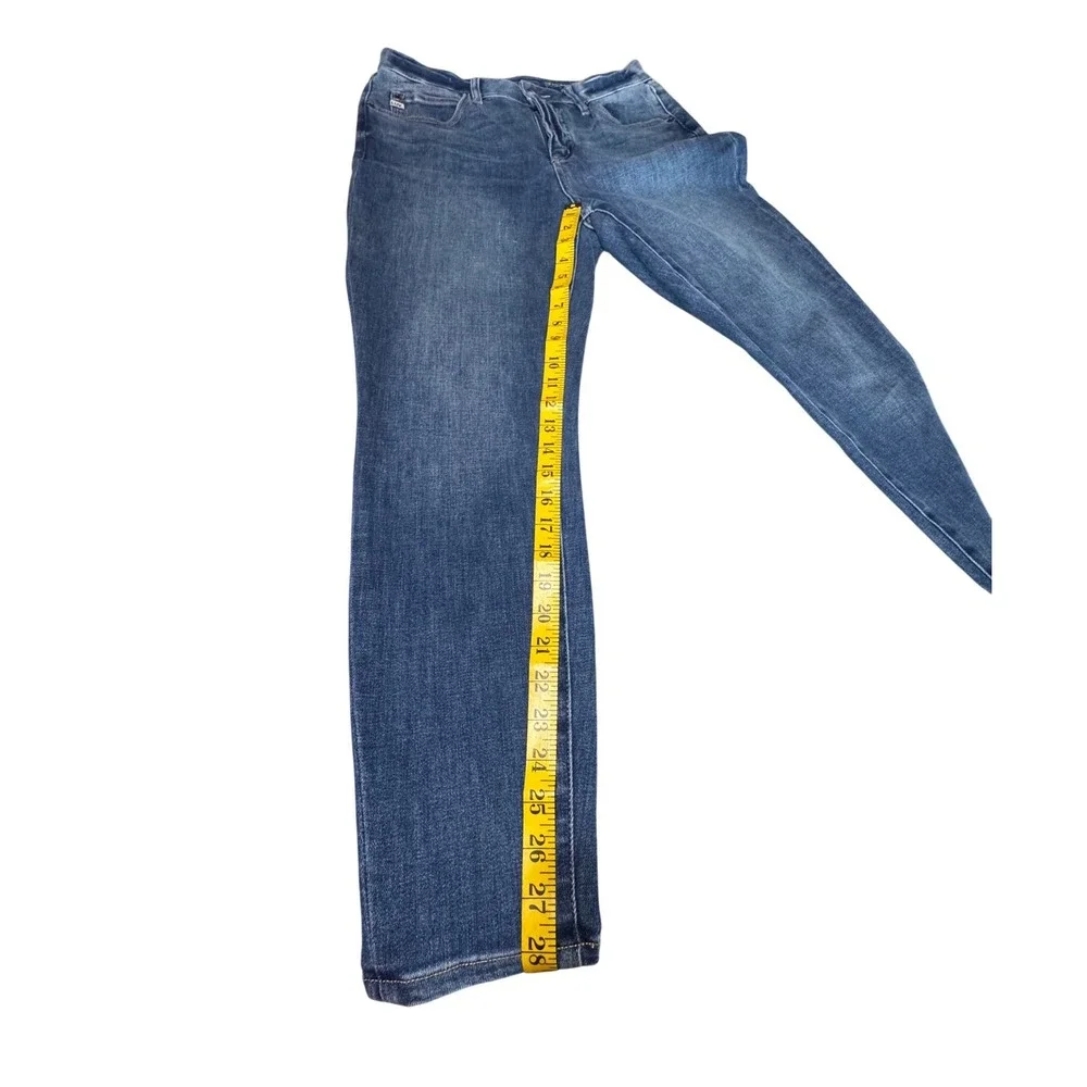 For Luv of Denim Jeans Womens 6‎ High Rise Skinny Blue Medium Wash Old Money 999